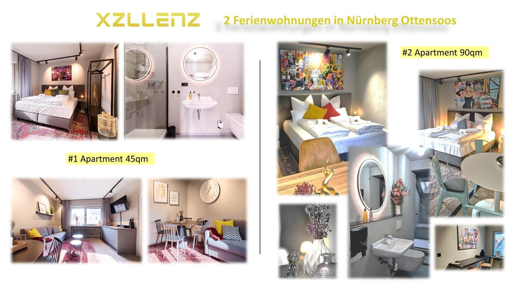 شقة Xzllenz Kueche Bad S-Bahn Parken Smart-Tv Wellbeing Neunkirchen am Sand المظهر الخارجي الصورة